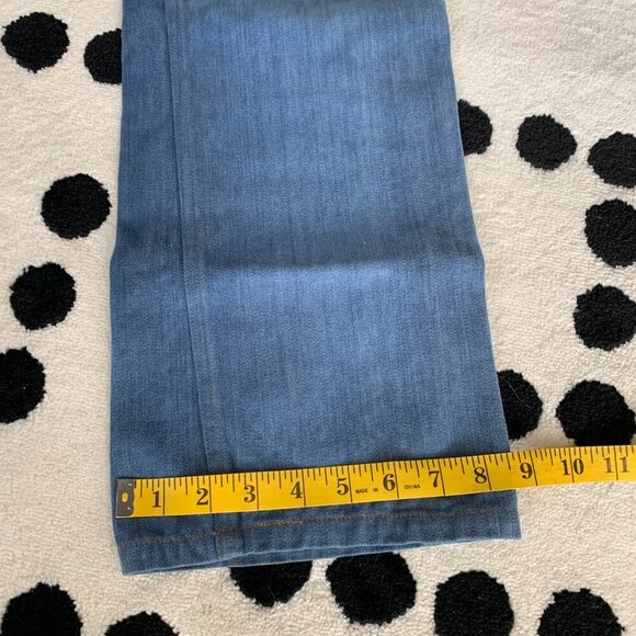 Vintage Relaxed Fit Denim Western Straight Leg Jeans - Picture 14 of 15